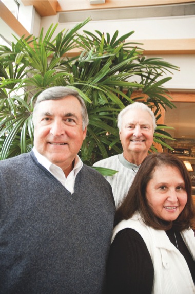 (Left to right) NW, NHN Treasurer Jim Belmont, President Kathie Green, Committee Member Gordon Young work to bring successful neighborhood watch programs to all 41 Sun City neighborhoods. (Photo by Chris LaPelusa/Sun Day)