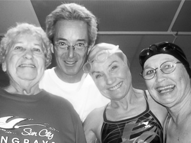 Pictured left to right: Joan Souchek, Len Lencioni, Joanie Koplos and Fran Stake. (Photo provided) 