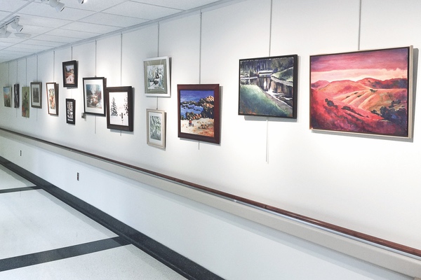 Pencil and Palette Club members’ art on display at the Healing Gallery in Presence St. Joseph Hospital in Elgin. (Photos provided)