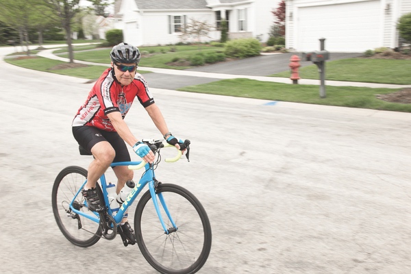 Sun City resident Bob Higgins decided to dedicate his passion for cycling to help ALS research. (Photos by Tony Pratt/Sun Day)