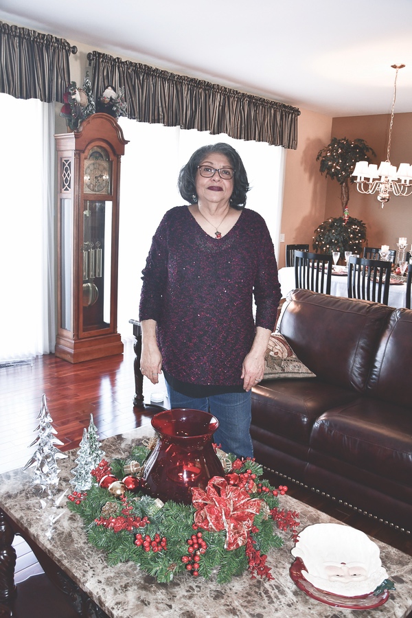 Every year Addie Metoyer hand makes wreaths for the graves of family members.