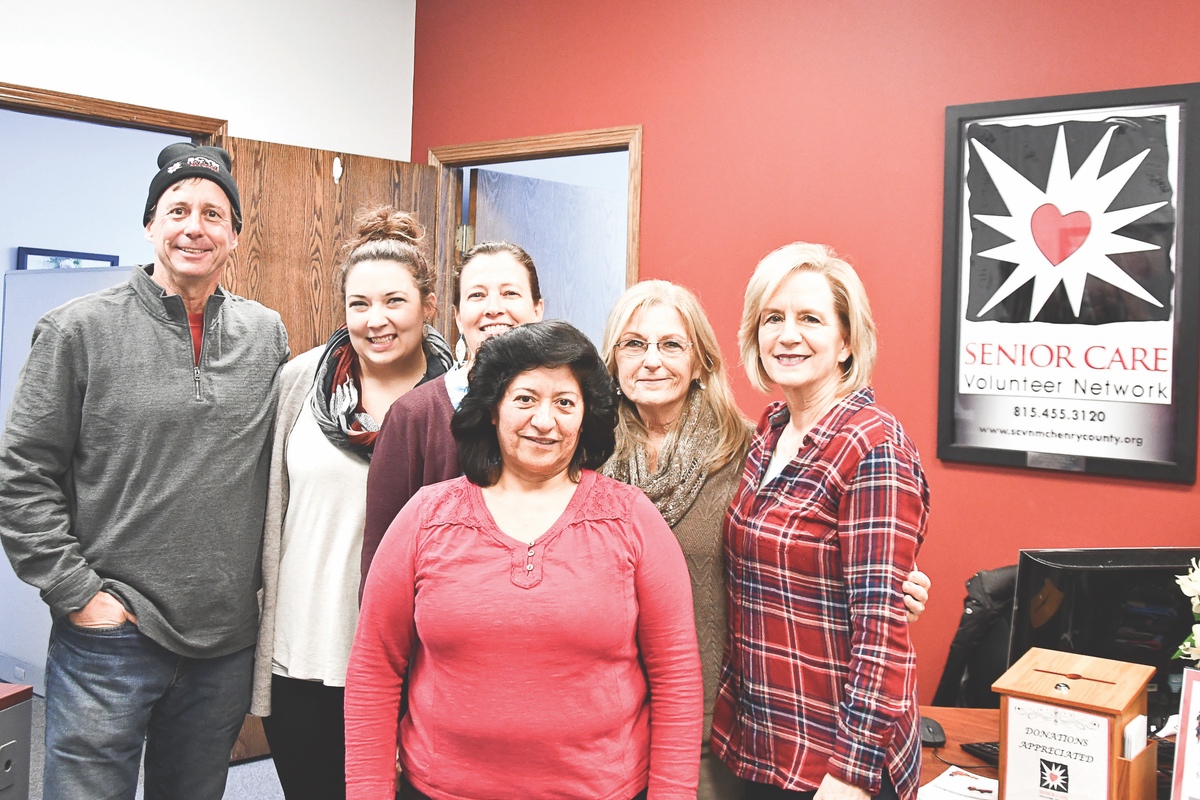 Front: Silvia Keating, Back: Andy Snarski, Aly Halberstadt,Yolanda Maksymiw, Judy Deering, Claudia Bencriscutto. (Photo by Christine Such/Sun Day)