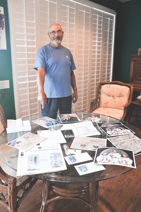 Persistence paid off for Sun City resident Kenn Ellis when his tenacity to find work landed him a job that brought him to Cape Canaveral on the day of the Apollo XI launch.