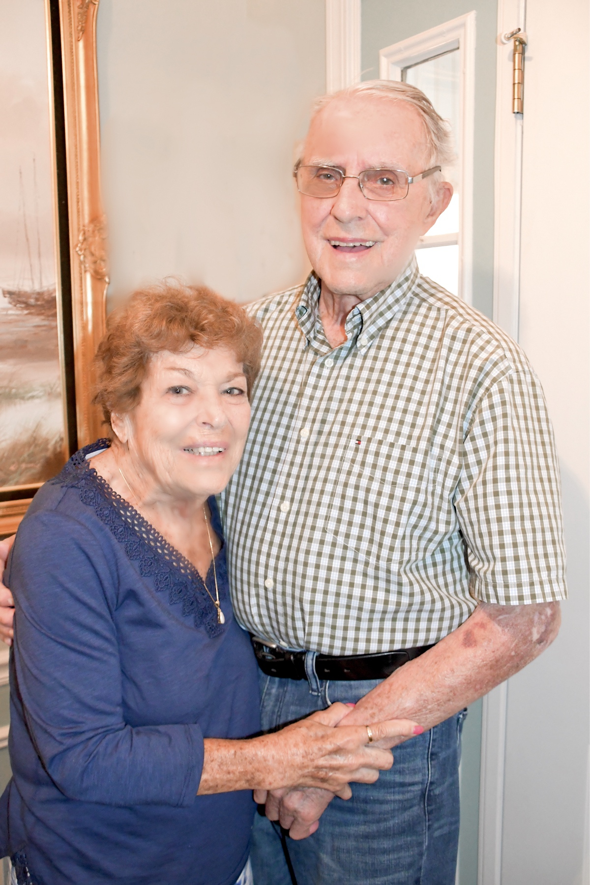 Richard Schimmel knew his coworker Sue was the one. But he wasn’t the only man in hot pursuit. Today, Richard and Sue celebrate 70 years together. (Photo by Christine Such/Sun Day)