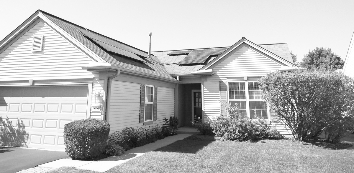 In Sun City, many residents have switched to solar power, like this home here, to save on money and reduce their carbon footprint. (Photo provided)