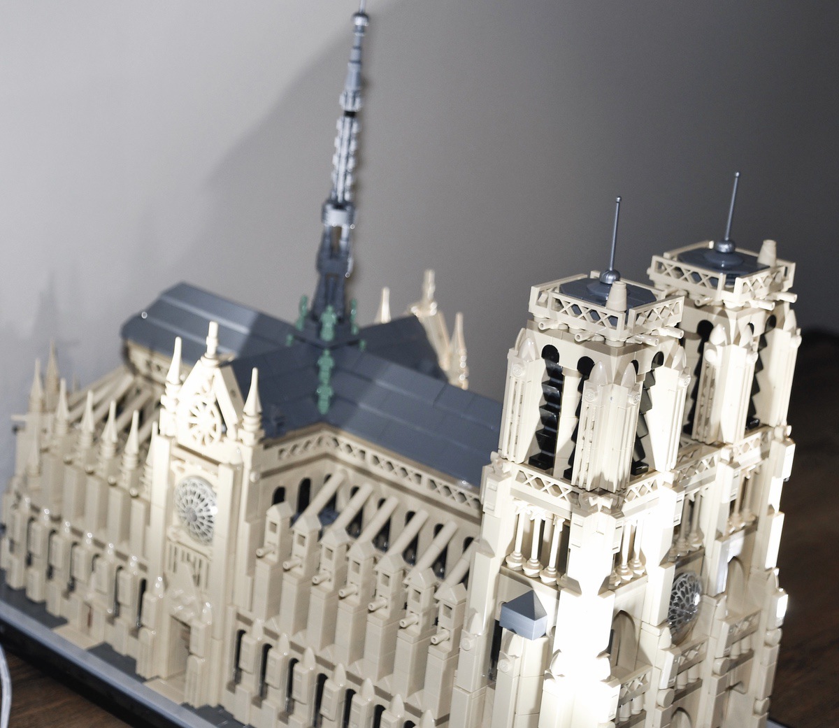 Mazoni’s latest creation, Notre Dame.