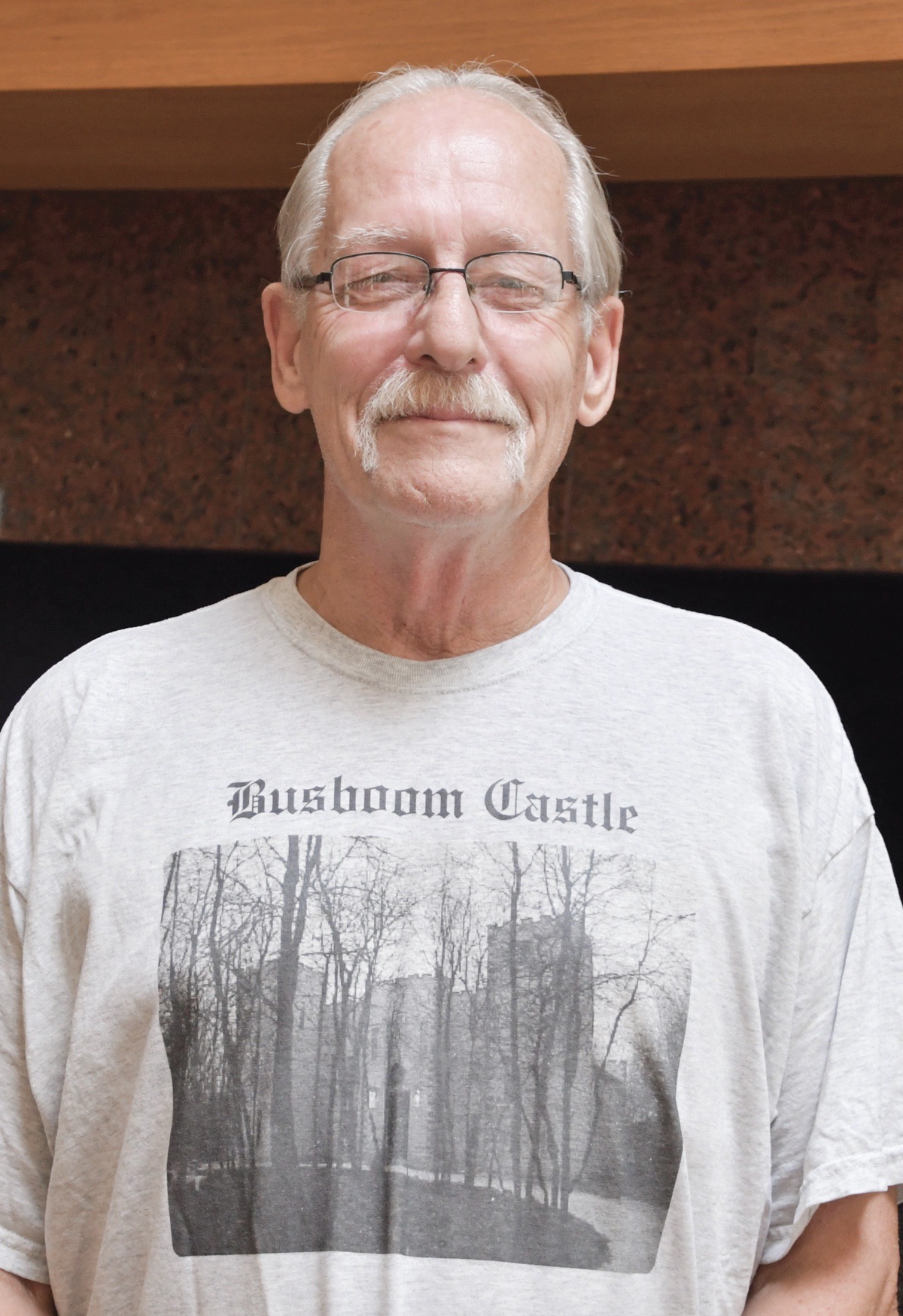 Bruce Busboom can claim what very few people in the United States can claim. He built and owns a real castle. (Photo by Christine Such/My Sun Day News)