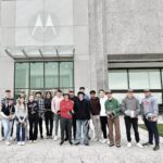 Huntley High School students enjoy a workplace opportunity at Motorola. (Photo provided)